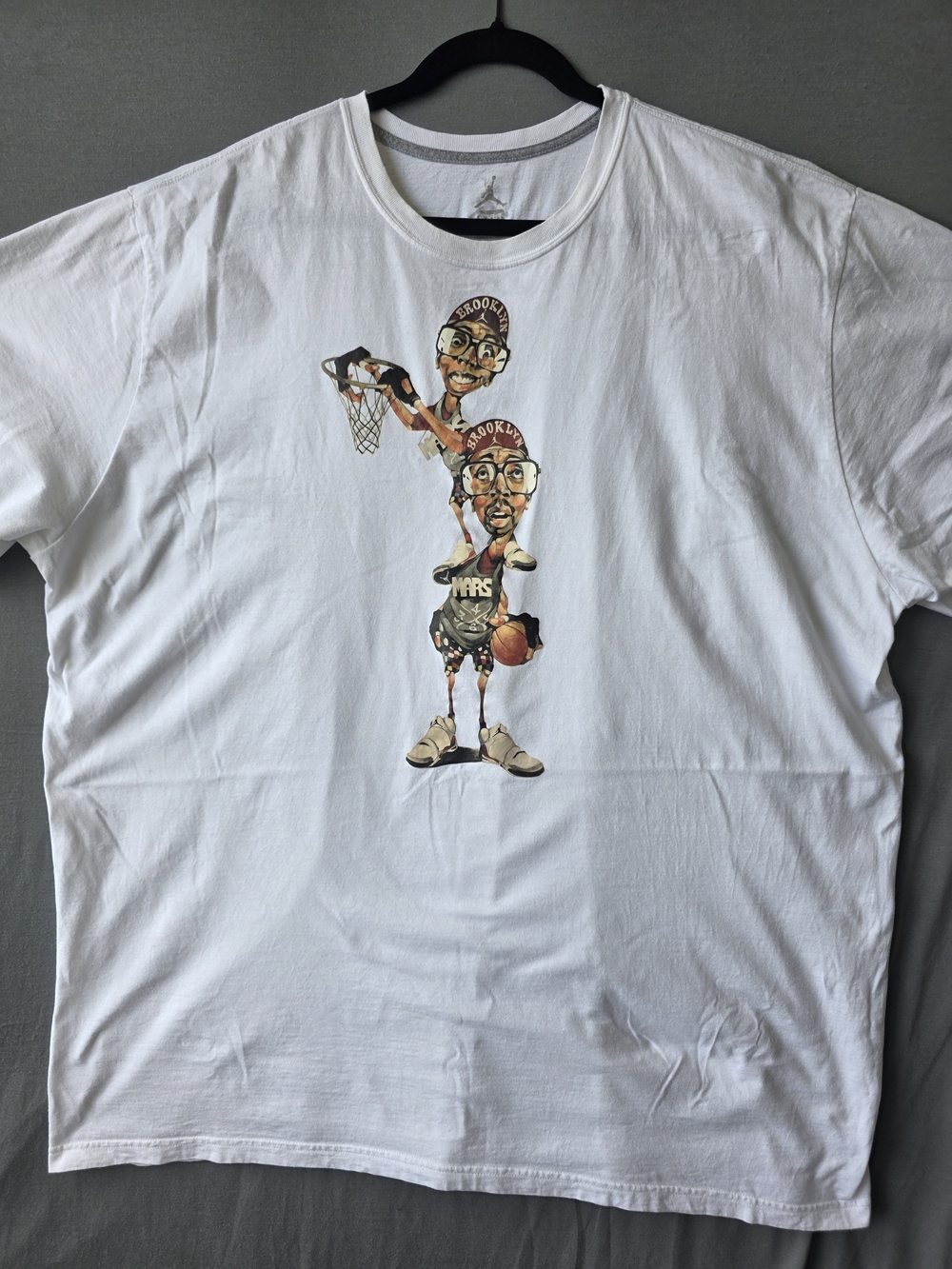Jordan Brand Mars Blackmon Brooklyn Graphic T Shirt 4X Spike Lee Streetwear